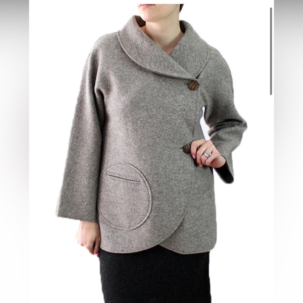 Beyond Threads Black Felted Peruvian Alpaca Blend… - image 2